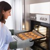 LELE LIFE Extra Long 15.4in Professional Oven Mitts, Heat Resistant