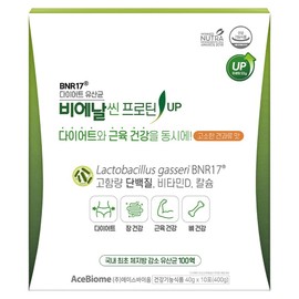 Bien Slim BNR17 Protein Up Lactic Acid Bacteria, 400g, 1 piece / 비에날씬 BNR17 프로틴 업 유산균, 400g, 1개