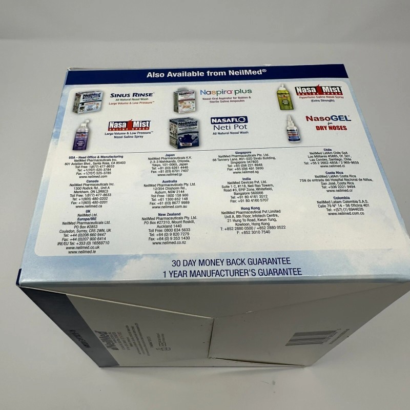 NeilMed HydroPulse All Natural Sinus Relief with 30 Pre-Mixed Packets