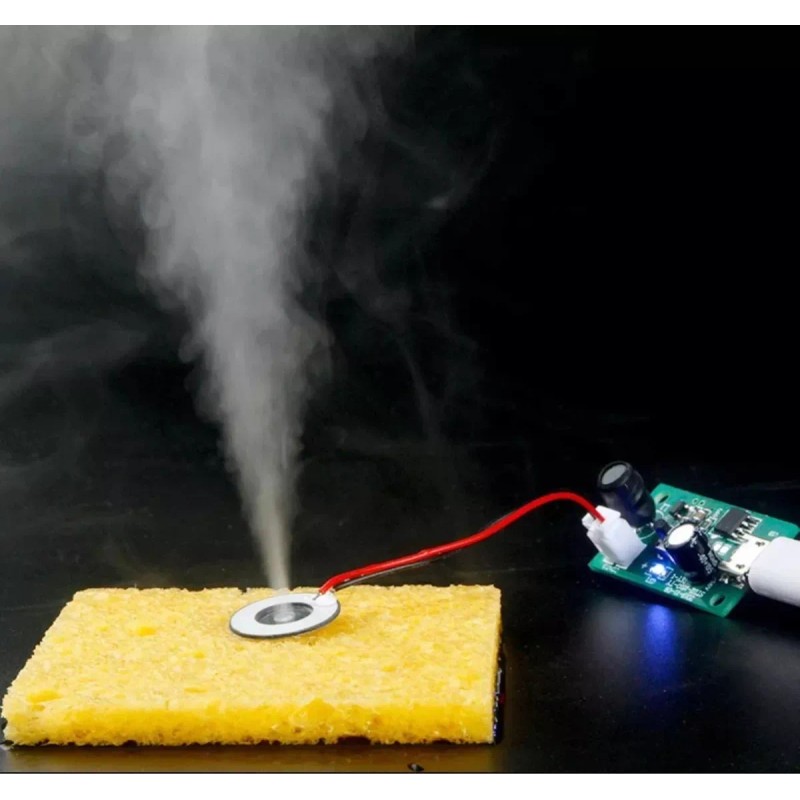 MS Kit Humidificador Membrana Ultrasonica Diy Proyectos Electr