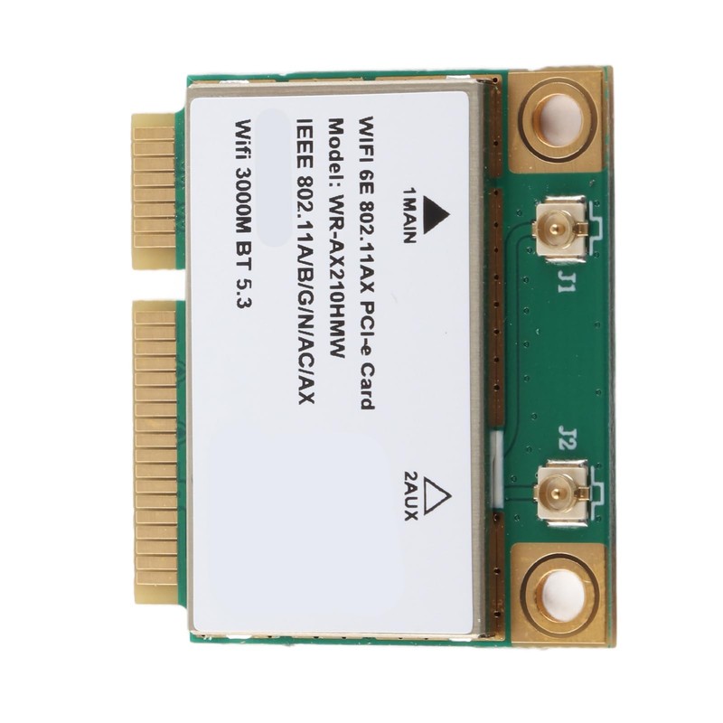 Yunseity AX210HMW WiFi 6E Wireless Card Tri-Band 802.11 A/B/G/N/AC/AX Half