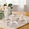 VELATYVIO 4 Pcs Diameter 4 Inches Acrylic cubes for display