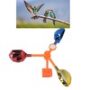 Bird Deterrent 360° Flashing Rotating Wind Drive Bird Repeller Animal