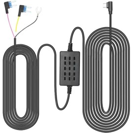 Acc Hardwire Kit for Dash Cam, USB C Power Port, 24H Parking Monitoring with Low Voltage Protection