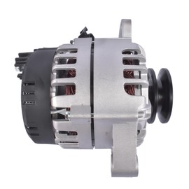 Alternator with Pulley & Line Replacement for Carrier Transicold Extra Series Kubota V1902 1996-2007#30-01114-03 30-01114-06 4702611 Mixizap