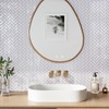 CRE8TIVE 16 Sheets Herringbone Peel and Stick Backsplash Tiles 12"x12"