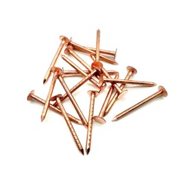 50 PCS Copper Clout Nails Roofing Slate Felt Nail, Tree Stump Killers, 30mm, 38mm, 50mm (38mm x 2.65mm)