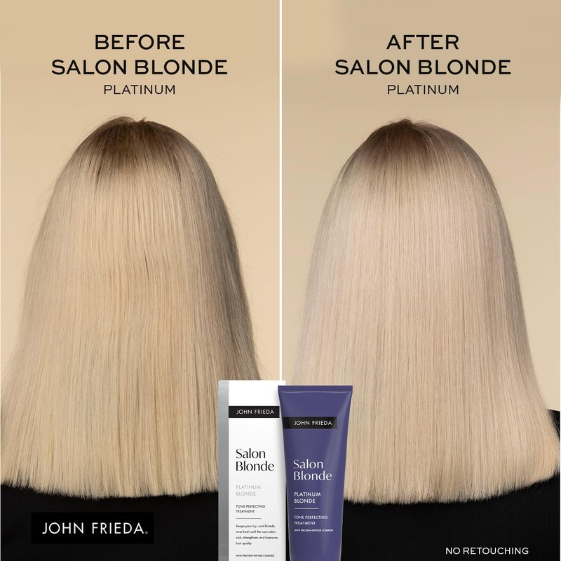 John Frieda Salon Blonde Tone Perfecting Treatments Platinum 120ml