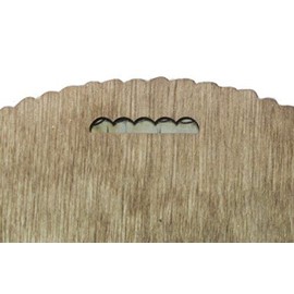 Orange Kat National Guard Plaque with American Flag 6"