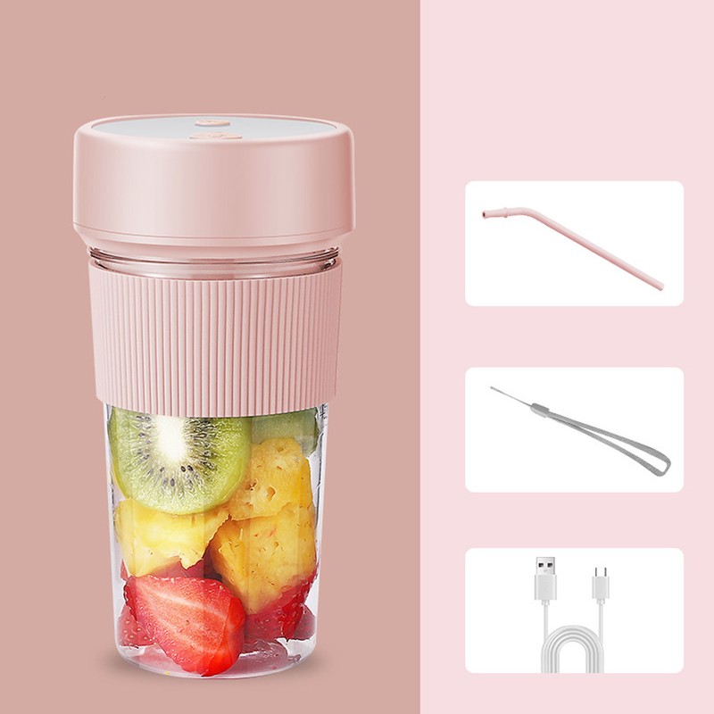 350ml Electric Juicer Cup USB Electric Juicer Blender Portable Mini