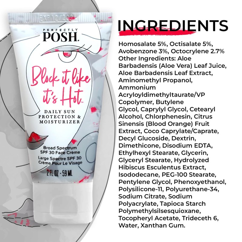 Perfectly Posh - Block It Like It's Hot Face Cream