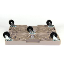 DeVault Enterprises SQ16G 16" Gray Square Plant Dolly