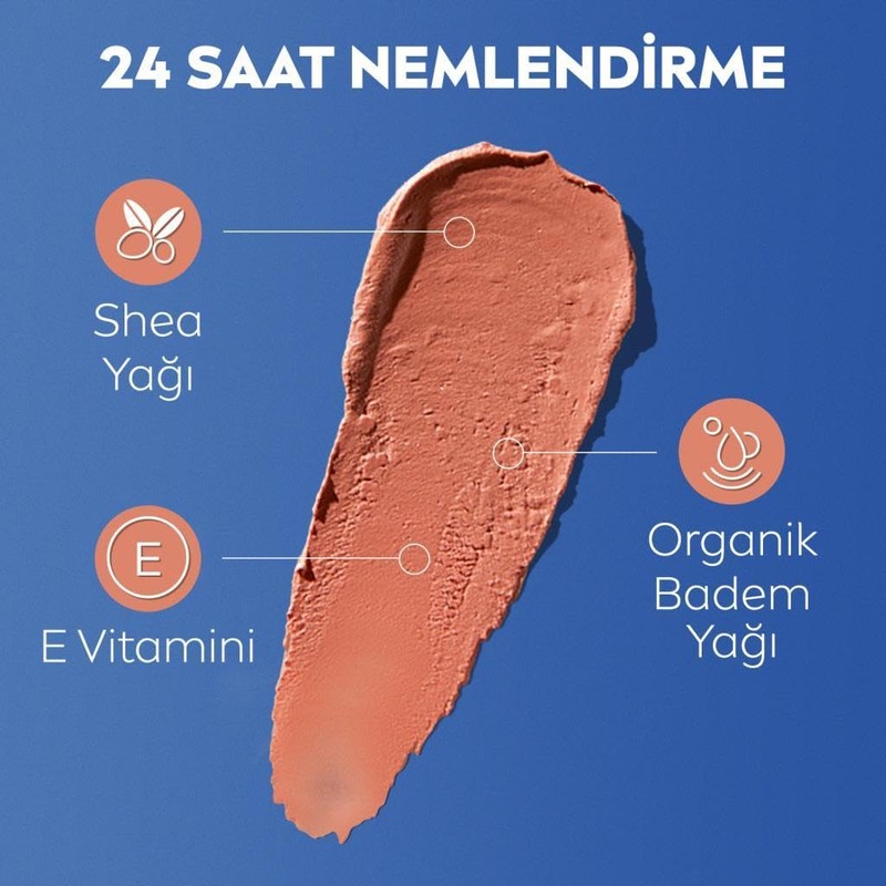 Nivea Lip Balm, Lip and Cheek Nude, 4.8 g