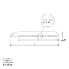 HM Reciprocating Saw Blade for Sawing in Ytong Stones, Aerated