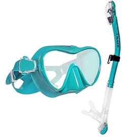 Tilos CoveOps Mask with Ari Dry Snorkel Set (Teal)