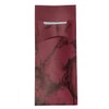 Cutlery Pockets with Napkin Bordeaux Marbled 20 cm Pack of