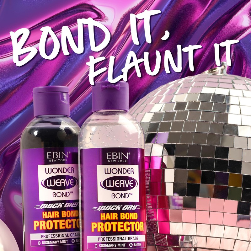Wonder Weave Bond Hair Bond Protector - Black 3.38 fl.oz(100ML)