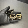 usa Standard COYOTE 5.0 Emblem Badges GOLD On BLACK EDITION