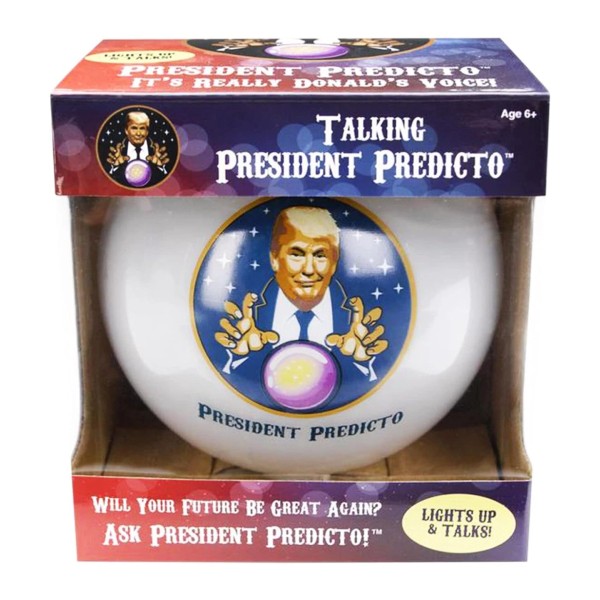 Our Friendly Forest Talking President Predicto Fortune Telling Ball Lights