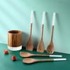 BILL.F Wooden Cookware Set, Kitchen Cookware Kitchen Gadget 6 Piece