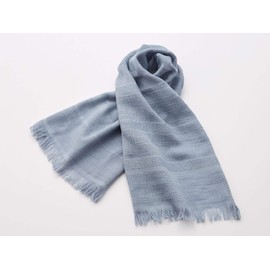 Imabari Towel Imabari Scarf 70 Short (02. Blue Gray)
