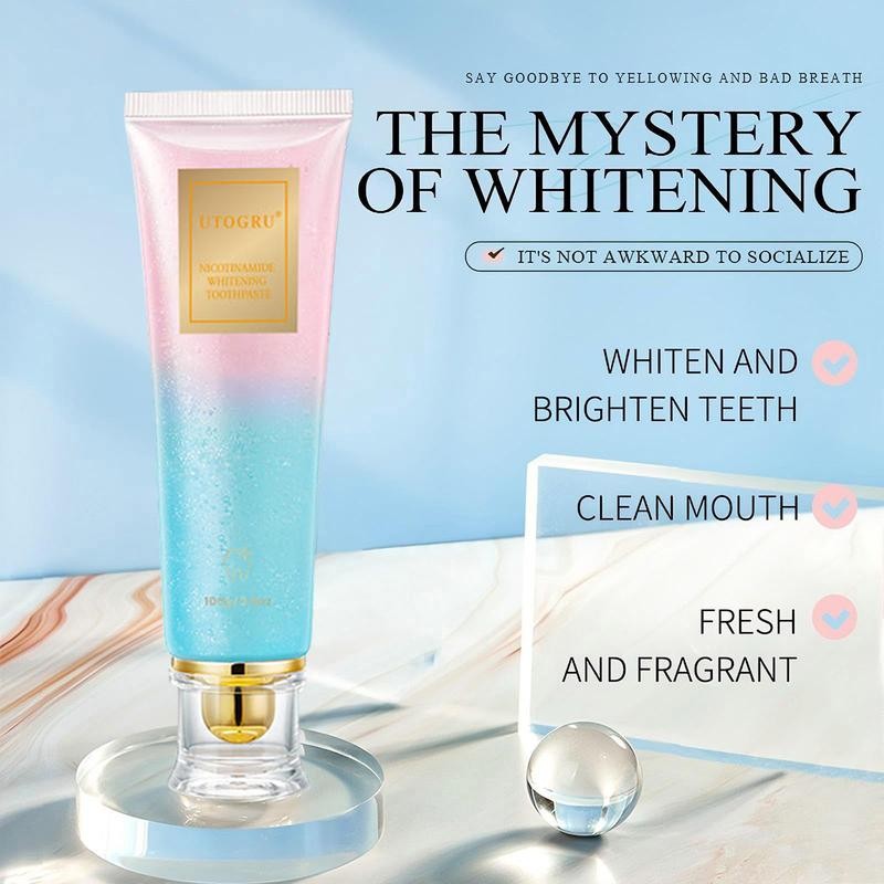 Probiotic Whitening Toothpaste,Nicotinamide, Free of Fluoride, Anti plaque, Oral Health