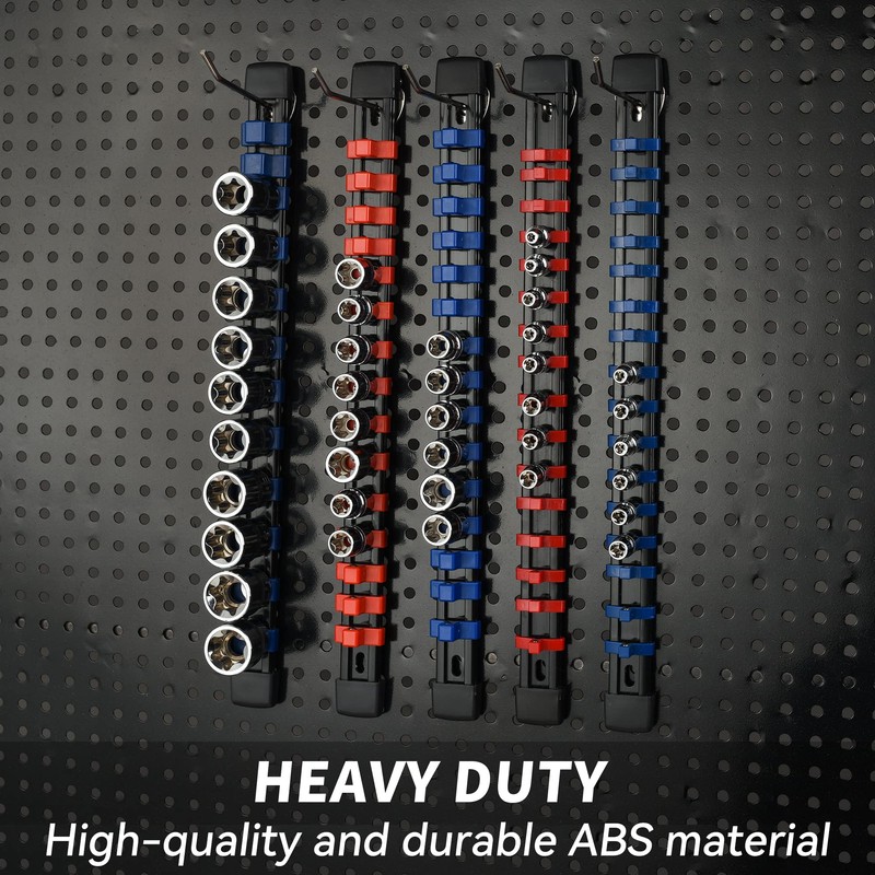 Reniteco Socket Organizer Drive ABS Tools-Socket Holder, Premium Quality 9