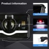 Bricologht For Chevy C10 Pickup truck 1980-1986 4PCS 4x6" LED