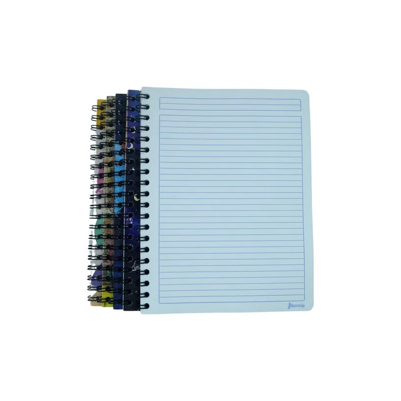 Libreta Profesional Norma Basic 100 Hojas Rayas 5 Piezas Color