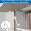 Lid Support Hinge, Pack of 2 Flap Fittings, Lid Support