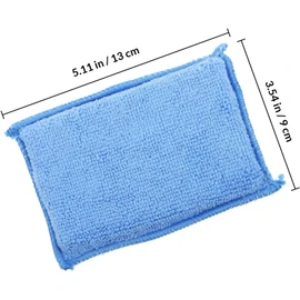 Toddmomy Esponja para Limpiar Interiores de Autos Azul Multifuncional de Esponja y Paño Suave para Volante y Tablero Adecuado para Detalle de Bricolaje