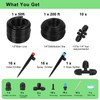250FT Drip Irrigation Kit – 2026 New Quick-Connect Micro Irrigation