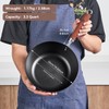 WANGYUANJI 10.24" (26 cm) Iron Wok with Glass Lid —