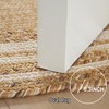 RCTJHOME 2x3 Oval Braided Entryway Rug Natural Color Farmhouse Kitchen