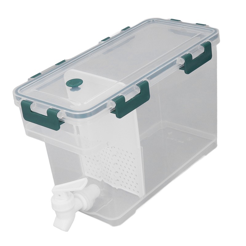 3.5L Drink Dispenser with Spigot Rubber Ring Safe Large Capacity