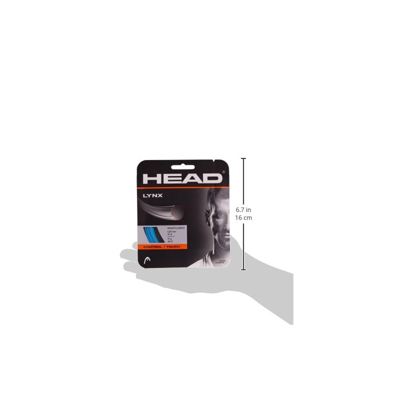 HEAD Unisex Adult Lynx Tennis String Set, Blue, 1.25mm/17g