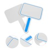 Operitacx 4pcs Score Board Whiteboard Easel Sticker Sign Foam White