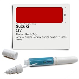 Genuine Colors Paint Pen Italian Red (2C) 28V for Suzuki Red Katana GSX600 GSF600 Bandit TL1000S RF600