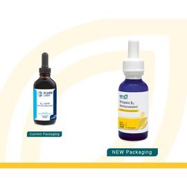 Klaire Labs SFI Health Vitamin B12 Liquid Drops 1mg - Methyl B12 Drops, 1000mcg Active Methylcobalamin - Liquid Delivery for Efficient Absorption - Hypoallergenic (30ml / 1 fl oz)
