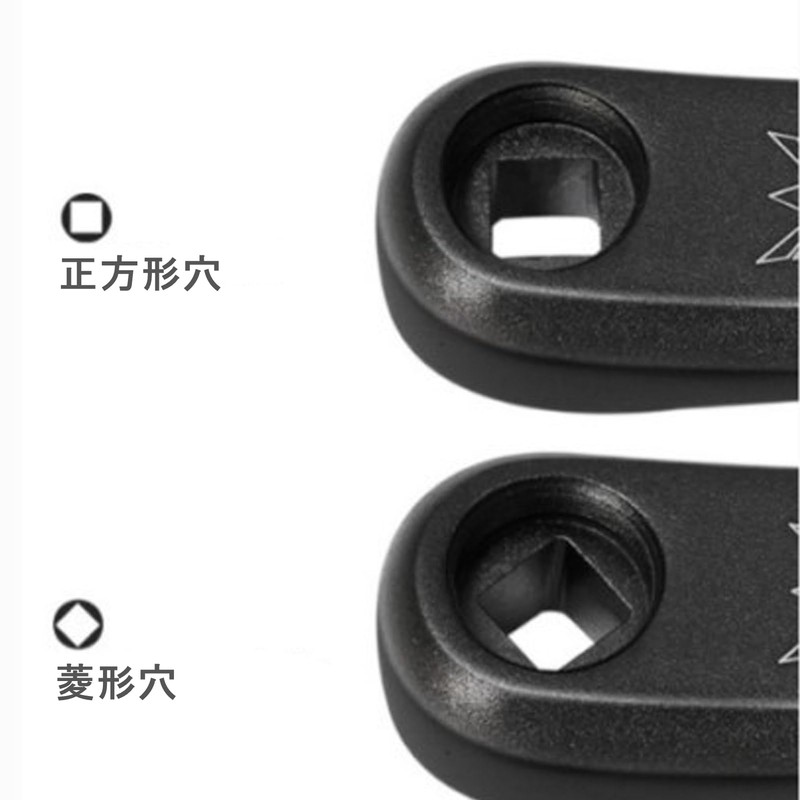 170mm Bike Crank Arm Lightweight High Strength Deformation Resistant Square