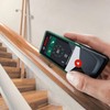 Bosch Laserentfernungsmesser AdvancedDistance 50 C (Distanz bis 50m präzise messen,