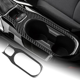 AIRSPEED Toyota Corolla Cross 1st Generation 2021 2022 2023 2024 Corolla Cross Carbon Fiber Accessories Interior Parts Car Central Control Cup Holder Sticker Stylish Custom Dress Up Double Sided Tape