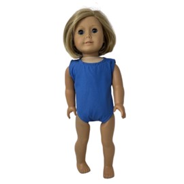 Doll Clothes Superstore Bathing Suit with Shell Print Wrap Fits Our Generation American Girl My Life Dolls
