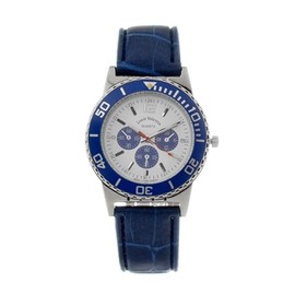 Louis Valentin Men's Analogue Digital Automatic Watch with Strap S0375930, multicoloured, Ribbon
