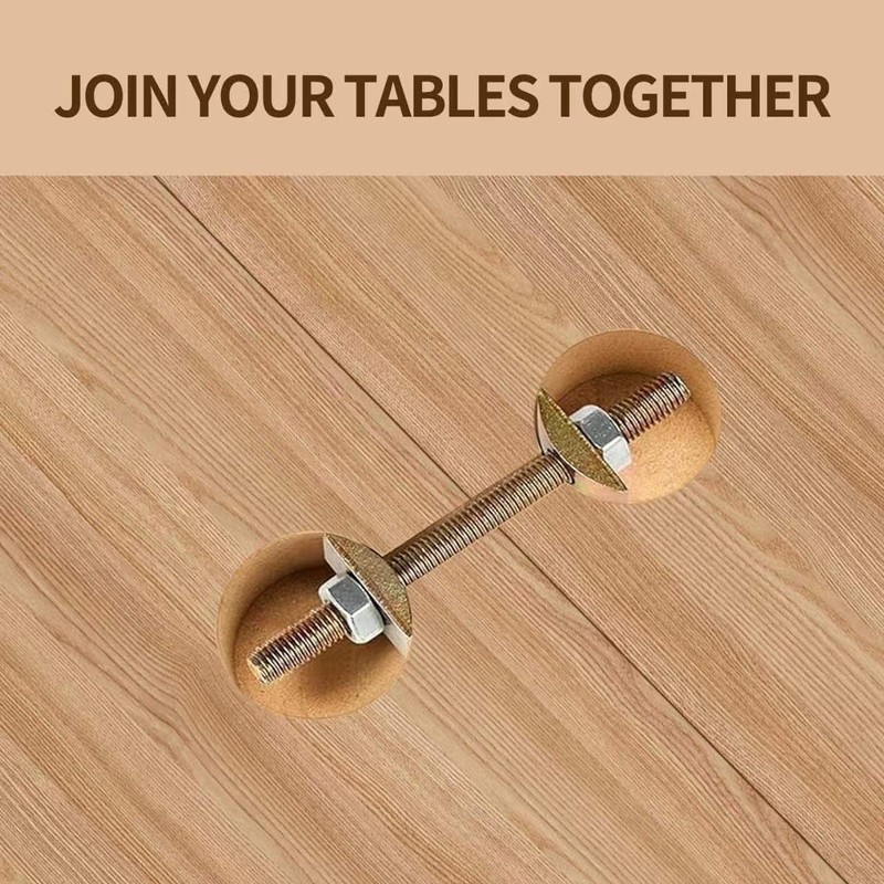 Furniture Fastening Connectors，Countertop Connector,Table Top Fasteners,Furniture Bolts Nuts Joint Miter