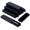 BENECREAT 16Pcs Black Pen Gift Box, Empty Drawer Cardboard Case