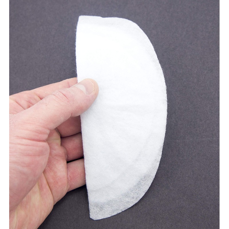 HAND ® Style 1205, Narrow Width Shoulder Pads White/Shaping Shoulders