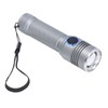LED Flashlight Telescopic Zoom Protective Function Aluminum Alloy Barrel 2000LM