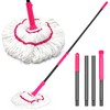 NEWE Self Wringing Twist Mop for Floor Cleaning, Upgraded 18-inch