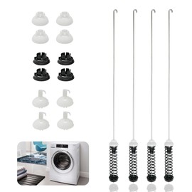 𝒖𝒑𝒈𝒓𝒂𝒅𝒆𝒅 W11400156 W11187091 Suspension Rod, Washing Machine Suspension Rod (4PCS), for Whirlpool WTW7120HW0 WTW8127LC0 WTW500CMW0 WTW6150PW0 & for Maytag MVW7230HW0 MVW7232HW0